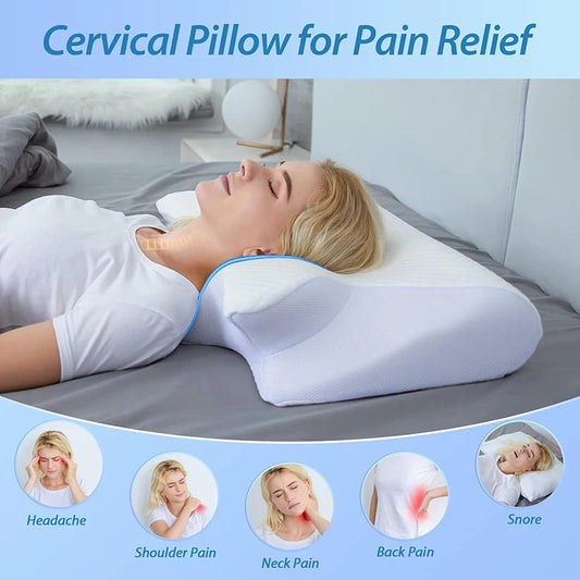 Premium Contour Memory-Foam Pillow